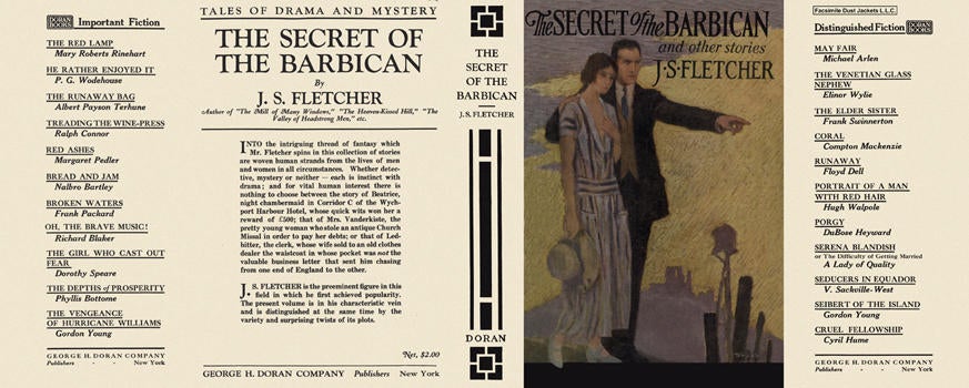 Item #1341 Secret of the Barbican, The. J. S. Fletcher