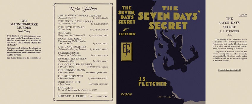 Item #1342 Seven Days' Secret, The. J. S. Fletcher
