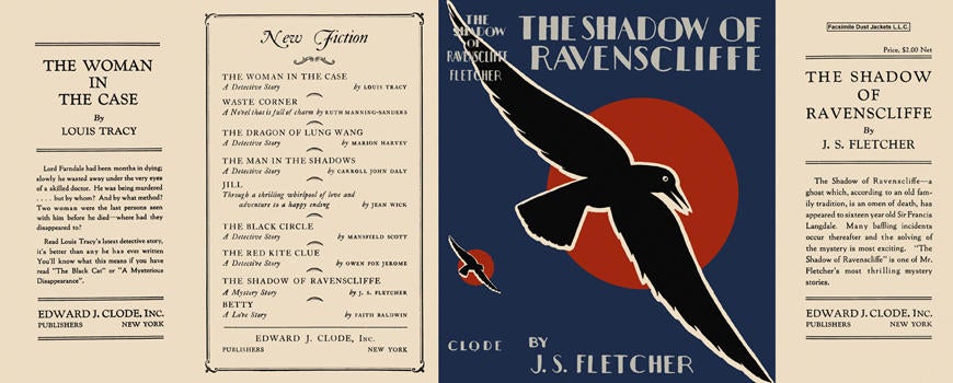 Item #1343 Shadow of Ravenscliffe, The. J. S. Fletcher.