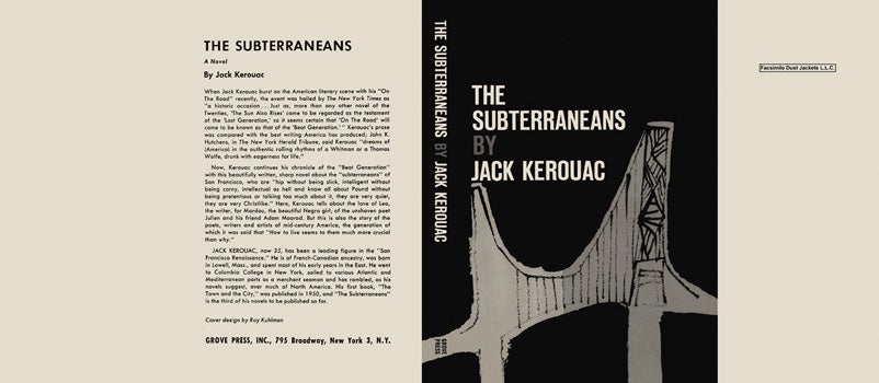 Item #13441 Subterraneans, The. Jack Kerouac