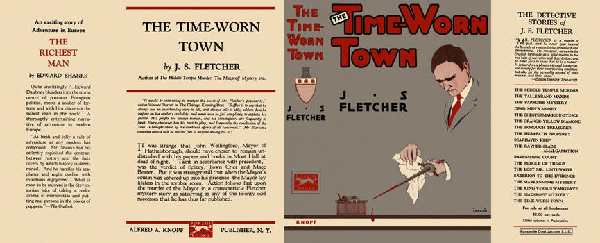 Item #1346 Time-Worn Town, The. J. S. Fletcher