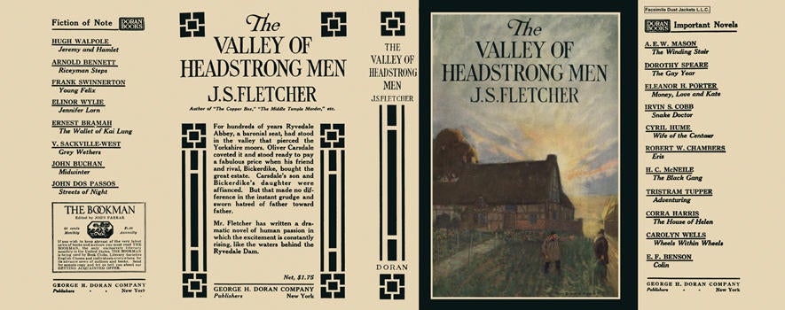 Item #1347 Valley of Headstrong Men, The. J. S. Fletcher