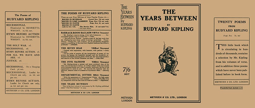 Item #13471 Years Between, The. Rudyard Kipling