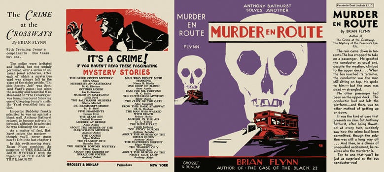 Item #1352 Murder en Route. Brian Flynn