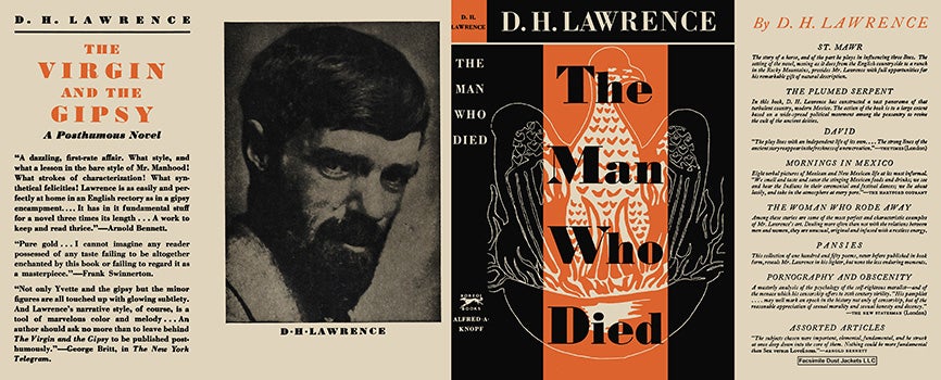 Item #13565 Man Who Died, The. D. H. Lawrence