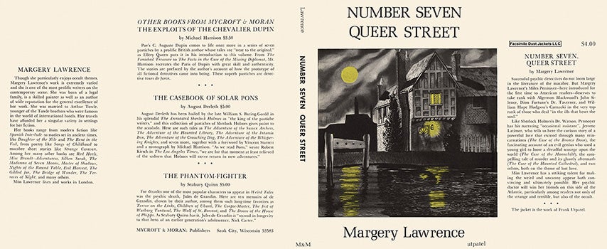 Item #13571 Number Seven Queer Street. Margery Lawrence