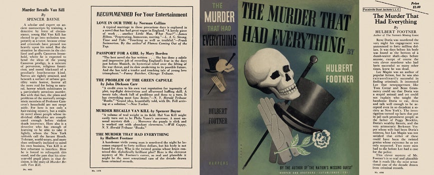 Item #1363 Murder That Had Everything, The. Hulbert Footner