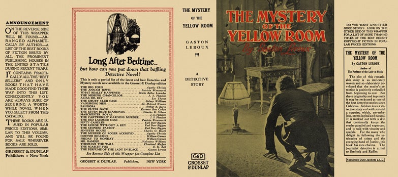 Item #13633 Mystery of the Yellow Room, The. Gaston Leroux