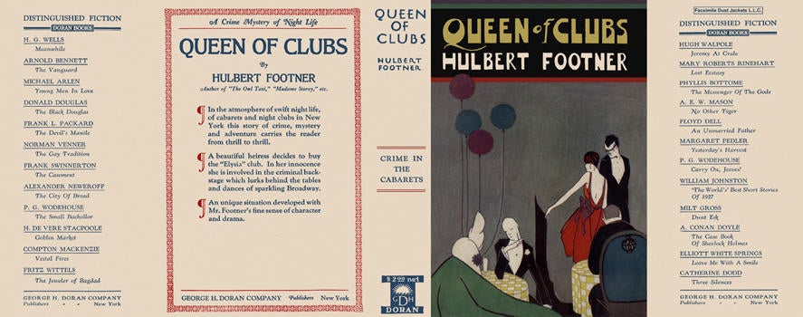 Item #1365 Queen of Clubs. Hulbert Footner