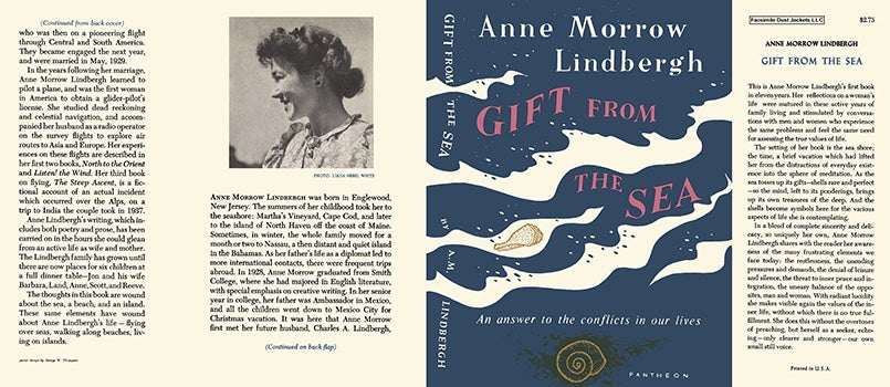 Item #13681 Gift from the Sea. Anne Morrow Lindbergh