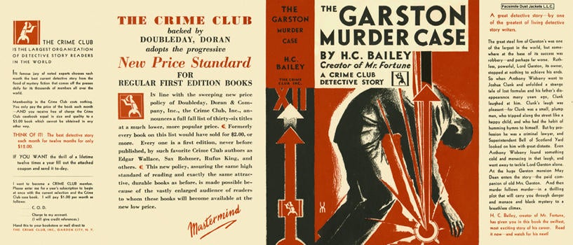 Item #137 Garston Murder Case, The. H. C. Bailey