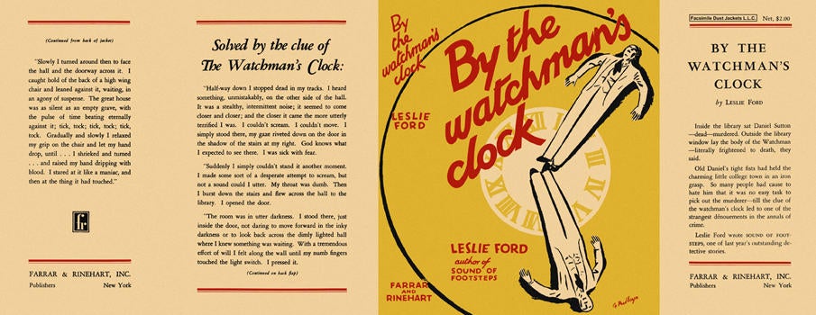 Item #1370 By the Watchman's Clock. Leslie Ford.