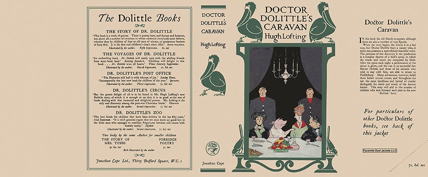 Item #13716 Doctor Dolittle's Caravan. Hugh Lofting.