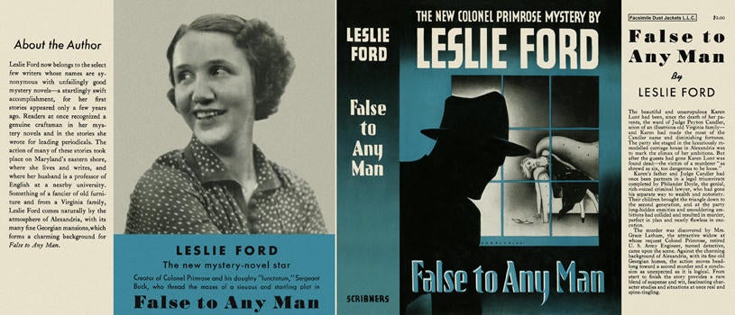 Item #1373 False to Any Man. Leslie Ford.