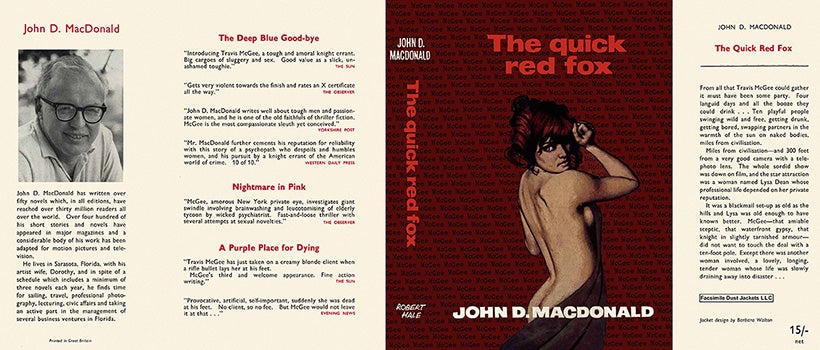 Item #13789 Quick Red Fox, The. John D. MacDonald.