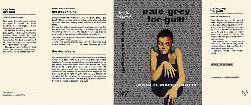 Item #13796 Pale Grey for Guilt. John D. MacDonald
