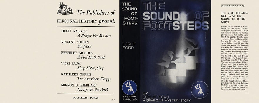 Item #1382 Sound of Footsteps, The. Leslie Ford
