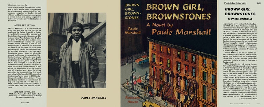 Item #13925 Brown Girl, Brownstones. Paule Marshall
