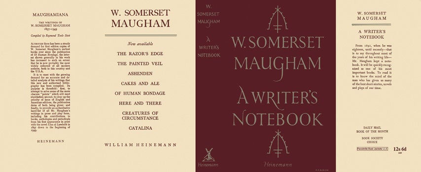 Item #13983 Writer's Notebook, A. W. Somerset Maugham