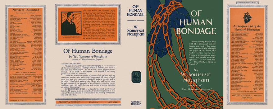 Item #13984 Of Human Bondage. W. Somerset Maugham