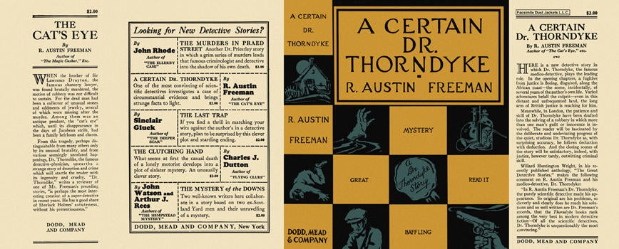 Item #1399 Certain Dr. Thorndyke, A. R. Austin Freeman