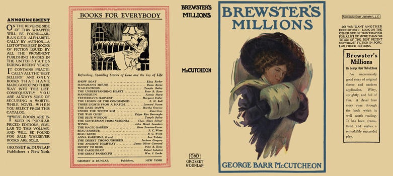 Item #14019 Brewster's Millions. George Barr McCutcheon