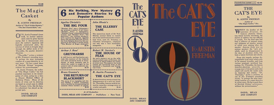 Item #1406 Cat's Eye, The. R. Austin Freeman