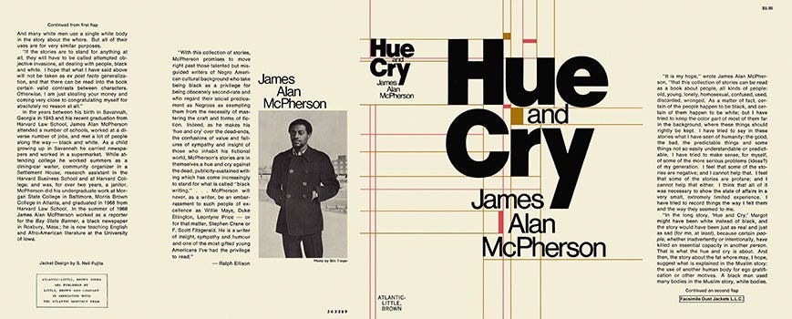 Item #14083 Hue and Cry. James Alan McPherson.