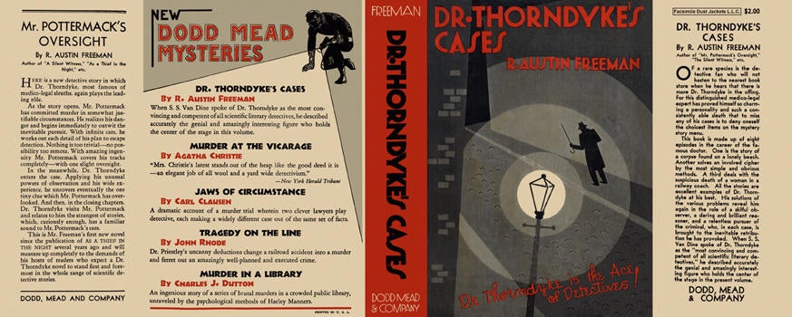 Item #1414 Dr. Thorndyke's Cases. R. Austin Freeman