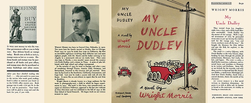 Item #14244 My Uncle Dudley. Wright Morris