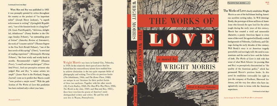 Item #14245 Works of Love, The. Wright Morris