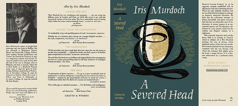Item #14283 Severed Head, A. Iris Murdoch