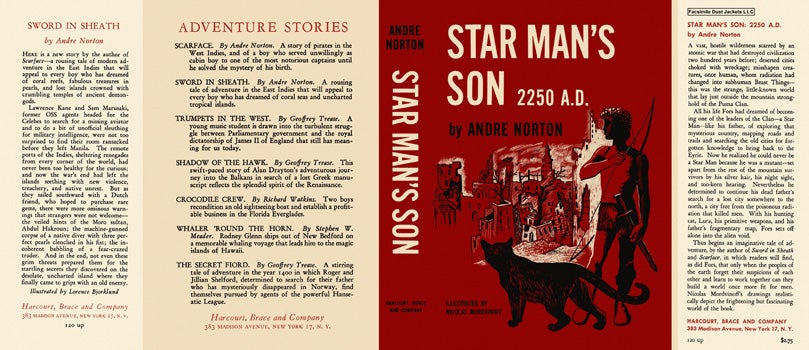 Item #14376 Star Man's Son 2250 A.D. Andre Norton, Nicolas Mordvinoff.