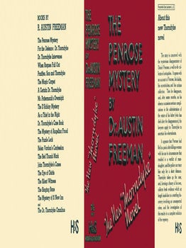 Penrose Mystery, The. R. Austin Freeman.