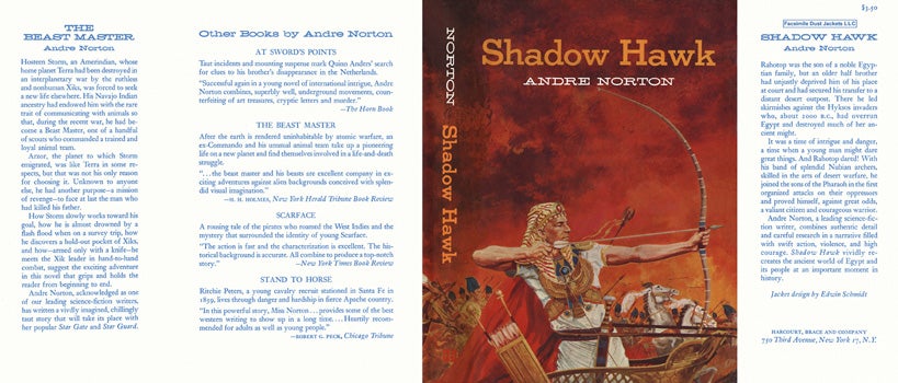 Item #14382 Shadow Hawk. Andre Norton
