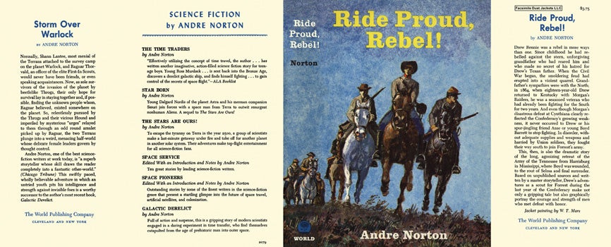 Item #14384 Ride Proud, Rebel! Andre Norton