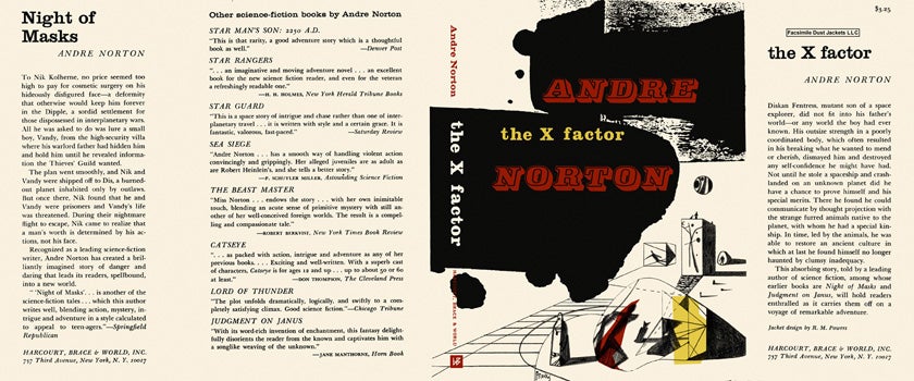 Item #14390 X Factor, The. Andre Norton