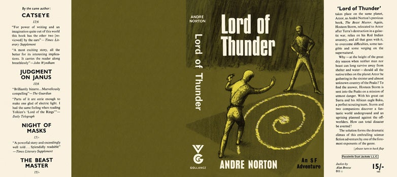 Item #14392 Lord of Thunder. Andre Norton