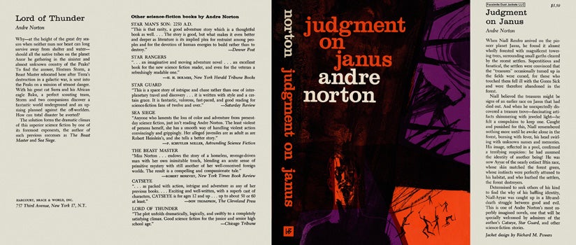 Item #14393 Judgment on Janus. Andre Norton