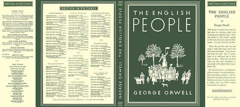 Item #14573 English People, The. George Orwell