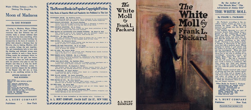 Item #14603 White Moll, The. Frank L. Packard