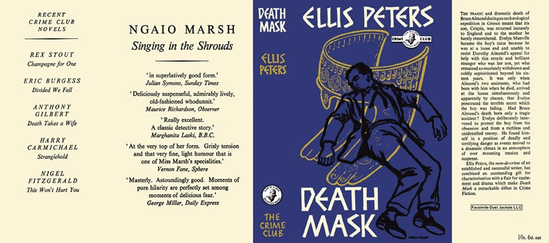 Item #14693 Death Mask. Ellis Peters
