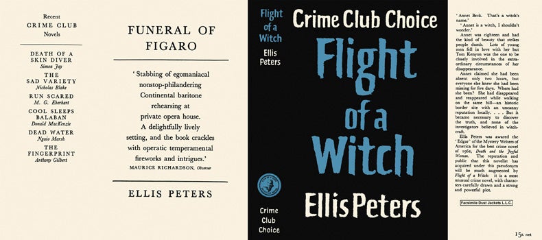 Item #14694 Flight of a Witch. Ellis Peters.