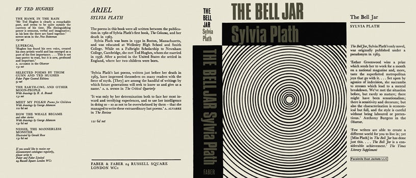 Item #14722 Bell Jar, The. Sylvia Plath