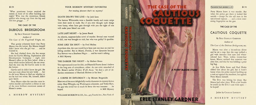 Item #1473 Case of the Cautious Coquette, The. Erle Stanley Gardner