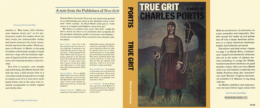 Item #14749 True Grit. Charles Portis