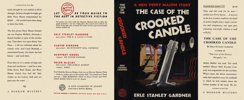 Item #1475 Case of the Crooked Candle, The. Erle Stanley Gardner