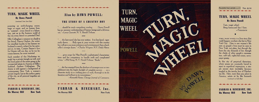 Item #14763 Turn, Magic Wheel. Dawn Powell