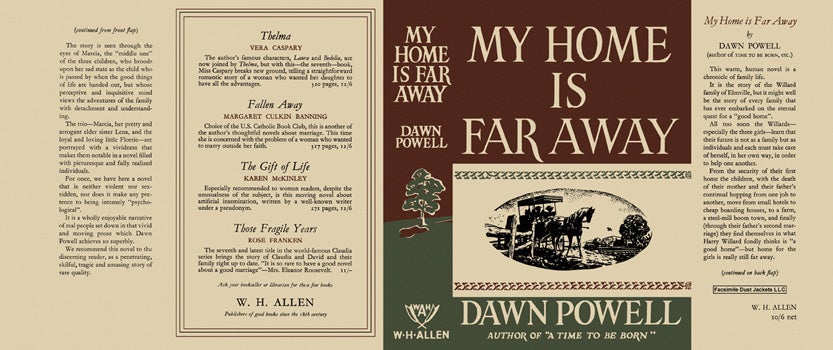 Item #14768 My Home Is Far Away. Dawn Powell
