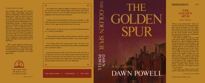 Item #14774 Golden Spur, The. Dawn Powell.